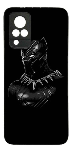 Funda Protector Case Para Vivo V21 5g Black Panther