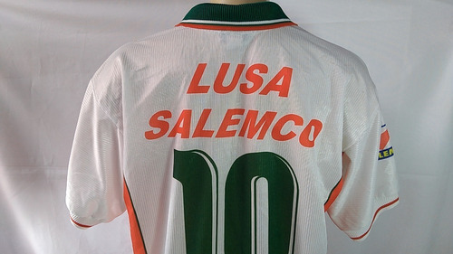 Camisa De Futebol Da Portuguesa Lusa Salemco 1997 Rhumell