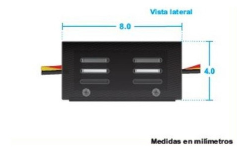 Convertidor Reductor De Voltaje De 24vcd A 12vcd - 60 W