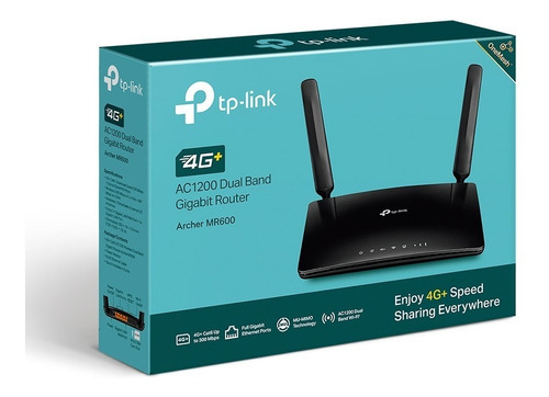 Imagen 4 de 9 de Router Tp Link Archer Mr600 4g Lte Sim Gigabit Ac1200 2 Ant