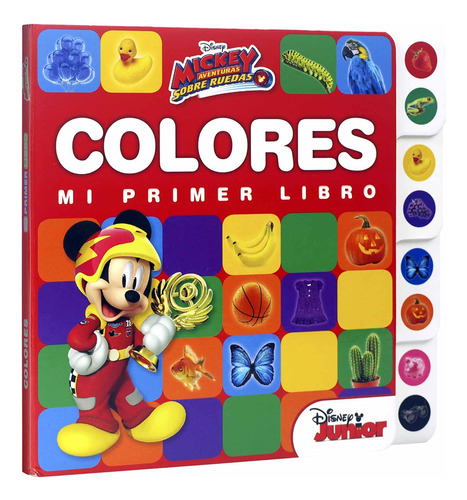 Mickey Aventuras Sobre Ruedas Colores Mi Primer Libro Lexus