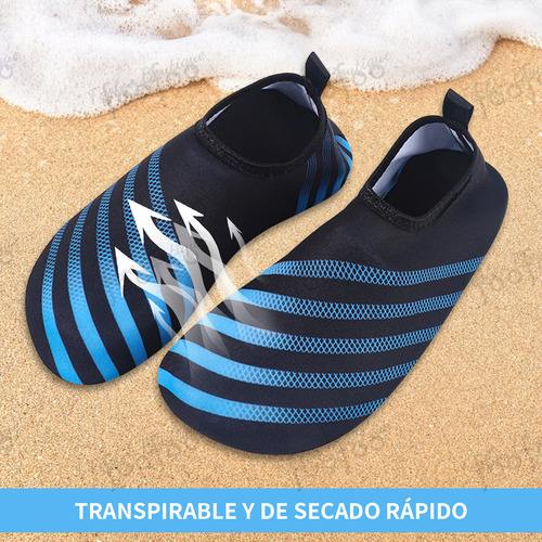 Zapatos De Playa Antideslizantes Secado Rápido Zapatos Buceo