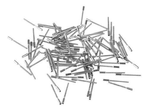 100x Vástago De Extensión Metálico Para Reparar Relojes