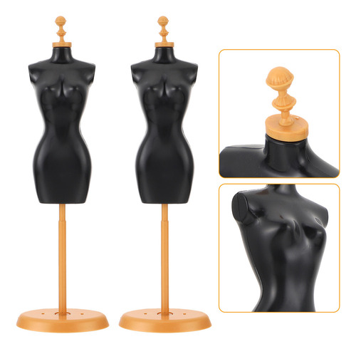 Modelo De Maniquí Con Forma De Maqueta, Soporte En Miniatura