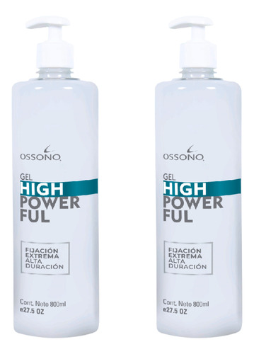 2 Gel High Powerfull Ossono X 800 Ml - 3c
