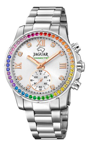 Reloj J980/4 Plateado Jaguar Mujer Hybrid