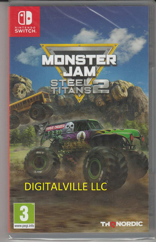 Monster Jam Steel Titans 2 Nintendo Switch