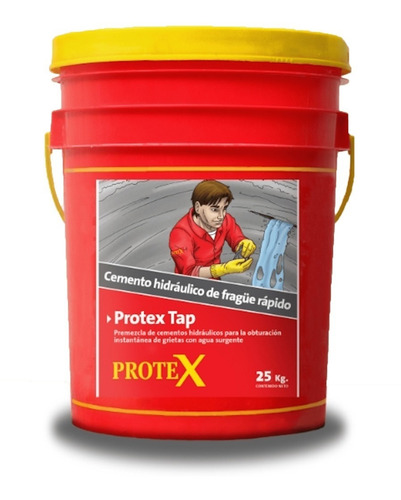 Protex Tap Sellador Para Detener Filtraciones De Agua 25kg