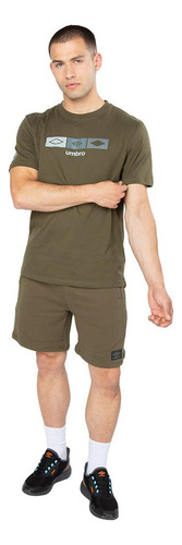 Polera Umbro Triangle Logo Hombre Verde