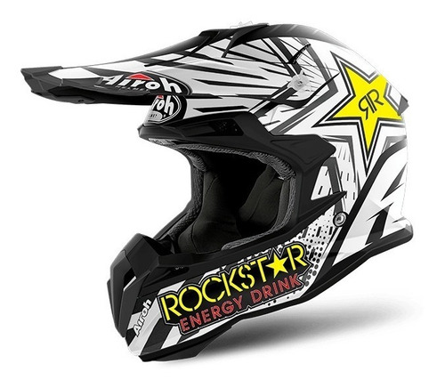 Casco Cross Enduro Airoh Aviator 2.2 Rockstar Importado