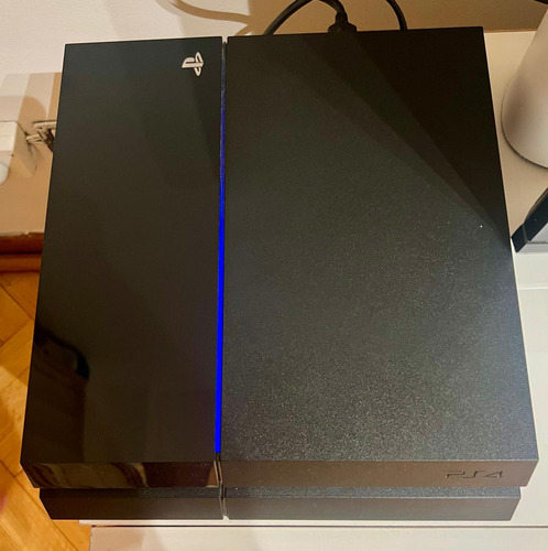 Playstation 4 - 500 Gb Slim Con Control Ps4 Jet Black Negro (Usado)
