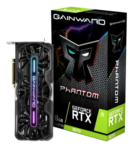 Placa De Video Rtx 3070 8gb Phantom Gainward Gddr6 256bits (Usado)