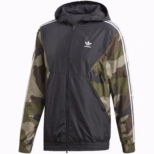 jaqueta adidas camuflada masculina