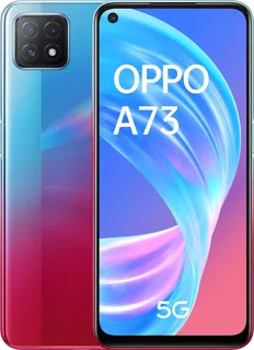 Nuevo Celular Oppo A73 5g Dual Sim Memoria 128 Gb Y 8 Gb Ram Desbloqueo Huella Incluye Funda Y Mica