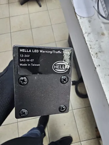 Coctelera Hella, Led Rojo Azul. (Usado)