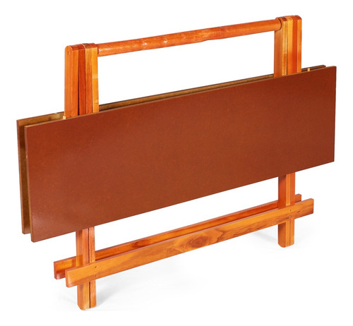 Kit 10 Conjuntos Mesa Bar 1.20 X 70 C/ 4 Cadeiras Dobráveis Cor Mel