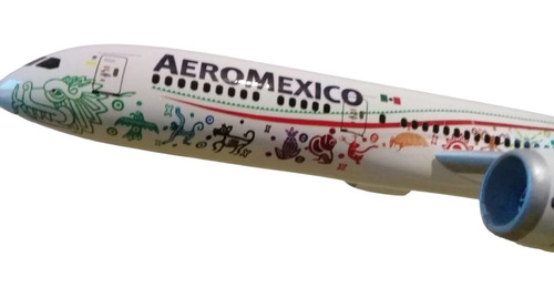 Boeing 787 9 Quetzalcoatl Hecho De Madera 30cm