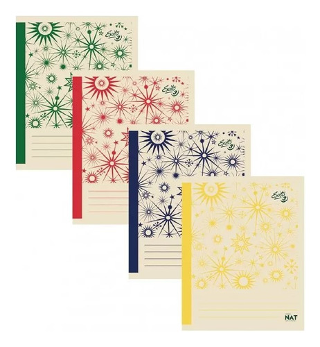 Cuaderno Éxito E3 Nat N° 3 Tapa Flex X 36 Hojas Rayadas Color Azul