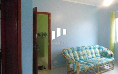 Apto De 1 Quarto, Vaga De Garagem, No Caiçara, Praia Grande