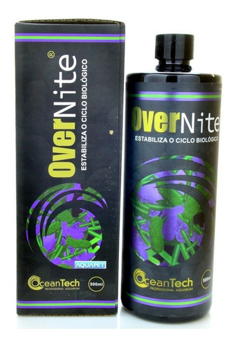 Ocean Tech Redutor De Amônia E Nitrito Over Nite 500ml