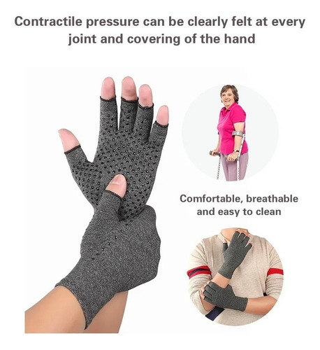 Soporte Muñequera Antiartritis - Guante De Terapia De Compre