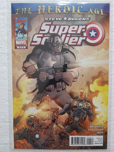 Steve Rogers Super-soldier (2010) #4  Issue Comics Marvel