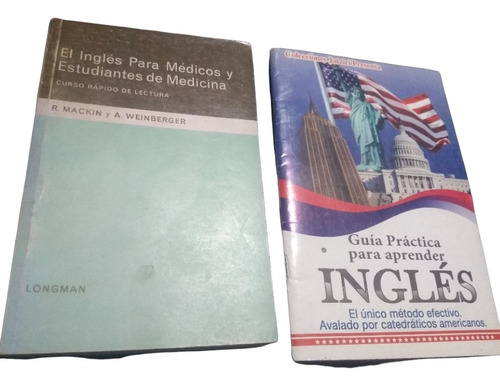 Paquete 2 Libros El Inglés Para Médicos & Guía Para Aprender