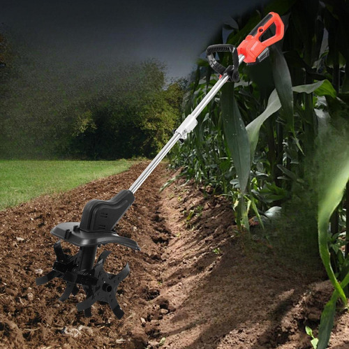 Eléctrico Inalámbrico Rototiller 21v Pesado Compatible Con