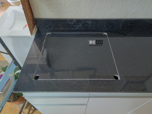 Imagen 2 de 9 de Bajo Mesada Mueble Cocina Mdf +hueco Anafe + Torre Horno