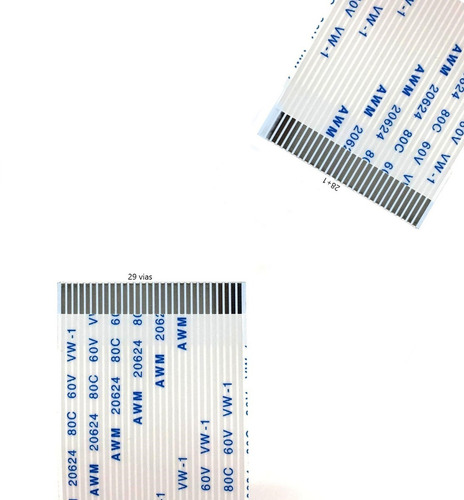 Kit 3 Cabos 29 Vias + 1 Cabo 28 Vias P/ Plotter Roland Bn-20