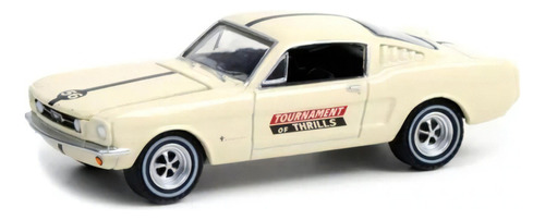 Greenlight 1:64 1965 Ford Mustang Fastback Blanco 