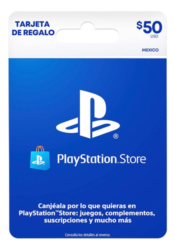 Tarjeta Sony Playstation Store 50 Usd Usa