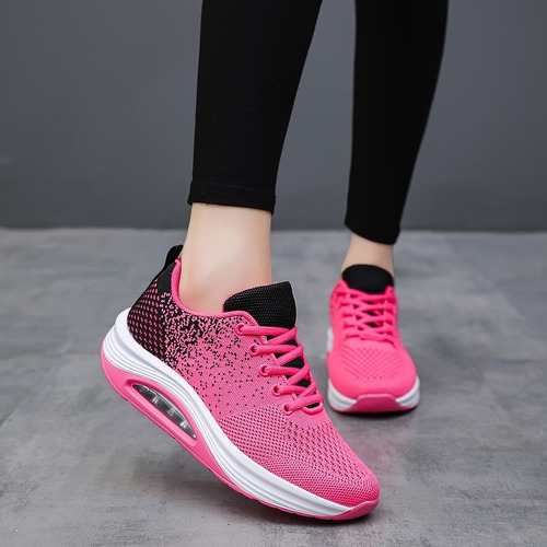 Zapatillas De Deporte Para Caminar A La Moda Para Mujer