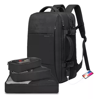 Mochila Para Laptop Viaje Resistente Al Agua Bange+acc. 35l