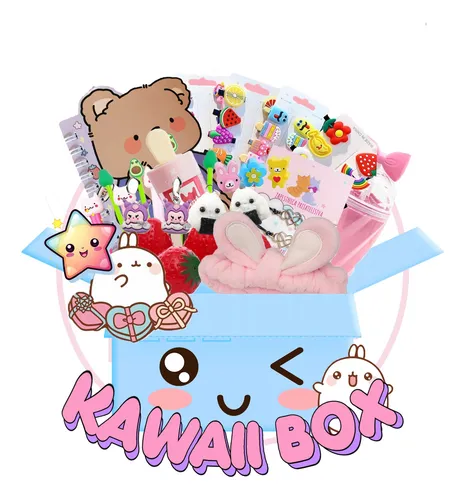 Kawaii Box - 10 Productos - Accesorios Papelería Belleza