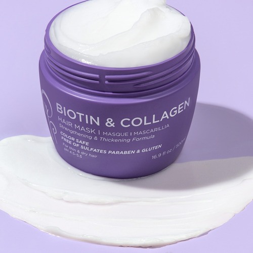 Mascarilla Capilar Luseta Biotina Y Colágeno 500 Ml L6055m