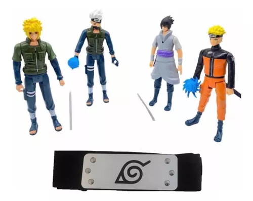 Boneco Sasuke Classico Não Articulado - Sasuke 18cm Naruto