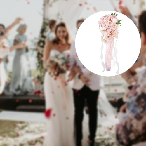 Boda De Novia Bouquet Flores Artificiales Flor De Mano De