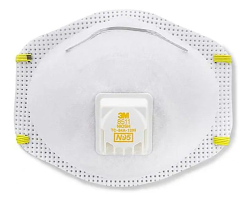 Tapabocas Mascarilla Respirador 3m N95 8511 Caja X 10 Unds.