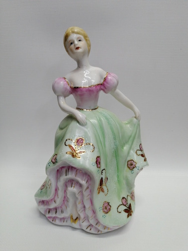 Escultura Porcelana Bailarina Francésa Made In U.s.a Lareaux