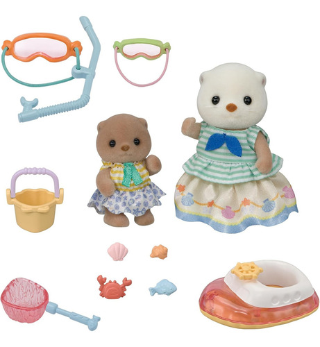Sylvanian Families - Snorkel Splash - Sea Otter sisters