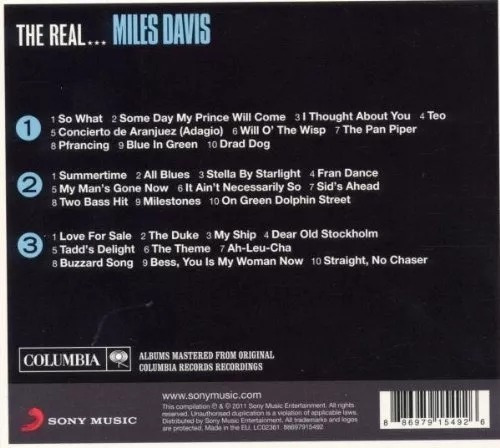 Miles Davis The Real ... Miles Davis 3 Cd Nuevo Importado 