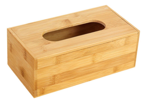 Caixa De Tecido De Bambu, Caixa De Tecido Retangular, L