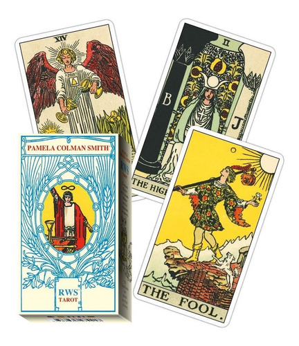 Rider - Waite Rws Tarot Manual + Cartas Pamela Colman Smith