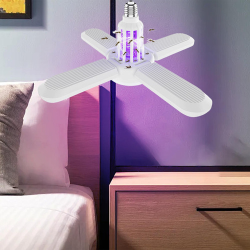 Lámpara Bombilla Plegable E27 Base 85-265v Para Patio