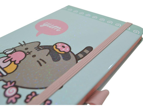 Libreta De Notas Pusheen Traveler Notes Turquesa