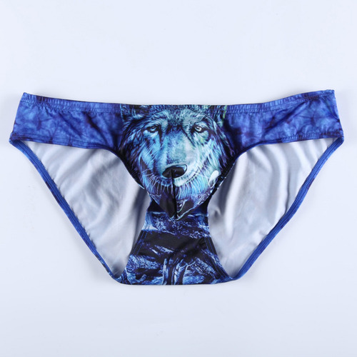 Calzoncillos Con Estampado Suave Y Transpirable Para Hombre
