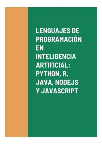 comprar Libro: Lenguajes De Programación En Inteligencia Artificial:
