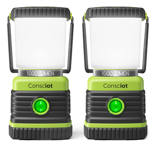 Consciot - Linterna Led Ultra Brillante Con 1000 Lúmenes, Fu