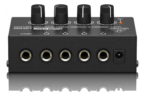 Amplificador De Auriculares Behringer Microamp Ha400 4ch